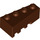 LEGO Reddish Brown Wedge Brick 2 x 4 Right (41767)