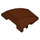 LEGO Reddish Brown Wedge Curved 3 x 4 Triple (64225)