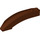 LEGO Reddish Brown Wedge Curved 3 x 8 x 2 Right (41749 / 42019)