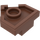 LEGO Brun rougeâtre Coin assiette 2 x 2 Angled avec Centre Stud (27928)