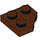 LEGO Reddish Brown Wedge Plate 2 x 2 Cut Corner (26601)