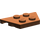 LEGO Rötlich-braun Keil Platte 2 x 4 (51739)