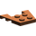 LEGO Brun rougeâtre Coin assiette 3 x 4 avec des encoches pour tenons (28842 / 48183)