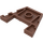 LEGO Rötlich-braun Keil Platte 3 x 4 mit Bolzenkerben (28842 / 48183)