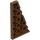 레고 붉은 갈색 쐐기 그릇 3 x 6 날개 왼쪽 (54384)