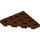 LEGO Brun rougeâtre Coin assiette 4 x 4 Coin (30503)