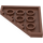 LEGO Reddish Brown Wedge Plate 4 x 4 Corner (30503)