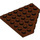 LEGO Reddish Brown Wedge Plate 6 x 6 Corner (6106)