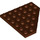 LEGO Reddish Brown Wedge Plate 6 x 6 Corner (6106)