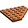 LEGO Reddish Brown Wedge Plate 6 x 6 Corner (6106)