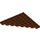 LEGO Rötlich-braun Keil Platte 8 x 8 Ecke (30504)