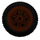 LEGO Reddish Brown Wheel Rim Ø30 x 20 with No Pinholes, with Reinforced Rim with Tire, Low Profile, Wide Ø43.2 X 22 ZR