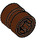 LEGO Reddish Brown Wheel Rim Ø8.1 x 9mm (Notched Hole, Reinforced Back) (74967)