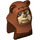 LEGO Reddish Brown Wicket with Tan Face Paint Pattern Head (15050 / 50107)