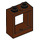 LEGO Brun rougeâtre Fenêtre Cadre 1 x 2 x 2 (60592 / 79128)
