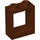LEGO Reddish Brown Window Frame 1 x 2 x 2 (60592 / 79128)