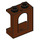 LEGO Reddish Brown Window Frame 1 x 2 x 2 with Arched Opening (90195)