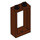 LEGO Reddish Brown Window Frame 1 x 2 x 3 without Sill (3662 / 60593)