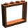 LEGO Brun rougeâtre Fenêtre Cadre 1 x 4 x 3 (60594)