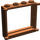 LEGO Brun rougeâtre Fenêtre Cadre 1 x 4 x 3 avec Shutter Tabs (3853)