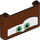 LEGO Reddish Brown Windscreen 1 x 6 x 3 with 8667 Eyes (64453 / 94647)