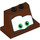 LEGO Brun rougeâtre Pare-brise 2 x 4 x 3 avec Mater Affronter (33507)