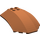 LEGO Reddish Brown Windscreen 6 x 8 x 2 Curved (40995 / 41751)