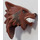 LEGO Reddish Brown Wolf Head with Dark Brown Fur (10302 / 14028)