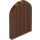 LEGO Reddish Brown Wood Door with hinges for 30044 (3347 / 94161)