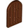 LEGO Rötlich-braun Wood Tür mit hinges for 30044 (3347 / 94161)