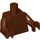 LEGO Roodachtig bruin Wookiee Torso met Printed Arm (973 / 88585)