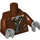 LEGO Reddish Brown Zombie Torso (973 / 88585)