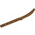 LEGO Reddish Copper Curved Spear with Capped Pommel (11156)