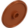 LEGO Reddish Copper Shield - Round with Stud (17835 / 91884)