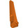 LEGO Orange rougeâtre Incurvé Panneau 5 La gauche (64681)