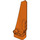 LEGO Orange rougeâtre Incurvé Panneau 6 Droite (64393)