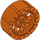 LEGO Orange rougeâtre Hard Plastique Roue Ø56 x 22 avec Spokes (55817 / 61745)
