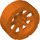 LEGO Orange rougeâtre Hard Plastique Roue Ø56 x 22 avec Spokes (55817 / 61745)