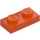 LEGO Reddish Orange Plate 1 x 2 (3023 / 28653)