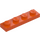 LEGO Reddish Orange Plate 1 x 4 (3710)