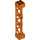 LEGO Rouge Orangé Support 2 x 2 x 10 Poutre Triangulaire Verticale (Type 4 - 3 postes, 3 sections) (4687 / 95347)