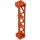 LEGO Naranja rojizo Support 2 x 2 x 10 Soporte Triangular Vertical (Tipo 4 - 3 postes, 3 secciones) (4687 / 95347)