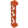 LEGO Naranja rojizo Support 2 x 2 x 10 Soporte Triangular Vertical (Tipo 4 - 3 postes, 3 secciones) (4687 / 95347)
