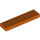 LEGO Reddish Orange Tile 1 x 4 (2431 / 35371)