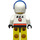 LEGO Res-Q Racer with Helmet with Yellow Legs Minifigure