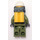 LEGO Rescue Worker with Hard Hat, Breathing Tank, and Air Hose Minifigure
