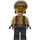 LEGO Resistance Trooper met Zandbruin Jasje en Snor Minifiguur