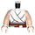 LEGO Rey with White Robe Minifig Torso (973 / 76382)