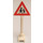 LEGO Road Sign Triangle mit Children Playing (649)