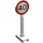 LEGO Roadsign Round with &#039;40&#039; Speed Limit